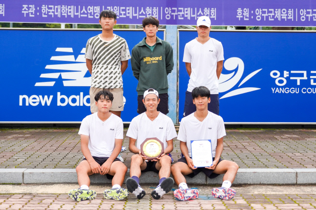 순천향대·원광대, 회장배테니스대회 남녀 대학부 단체전 정상