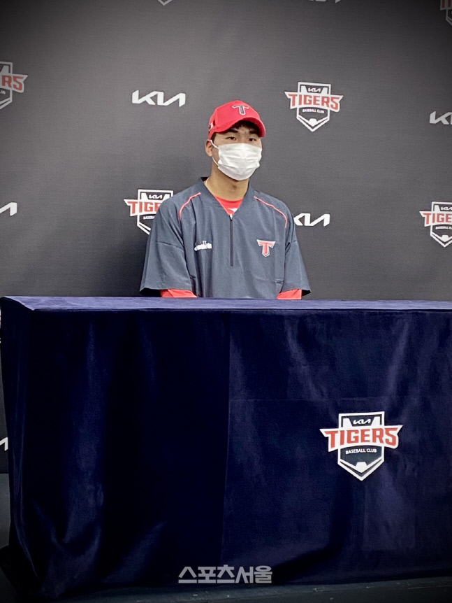 전역일 KIA 합류한 김기훈 "상무에서 자신감 찾아…내년 선발 욕심 있다"[SS인터뷰]