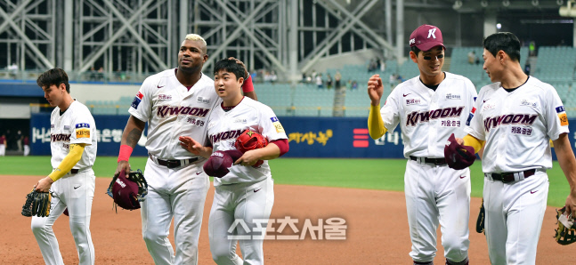 \'재웅, 쫄깃했어!\' 푸이그[포토]