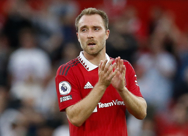 "야유 쉬웠지..." 에릭센, 전 소속팀 팬들 조롱에 '실망' 고백