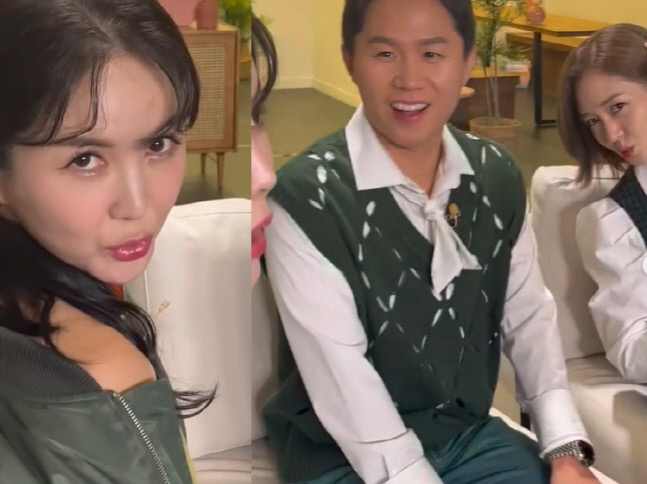 장영란, 과감한 사진 포즈에 양세형 '동공지진'..성유리도 깜짝