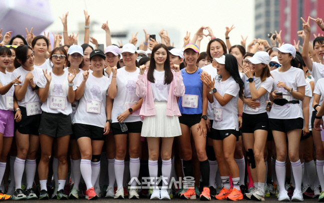[포토] 피겨여왕 김연아 '화이팅'