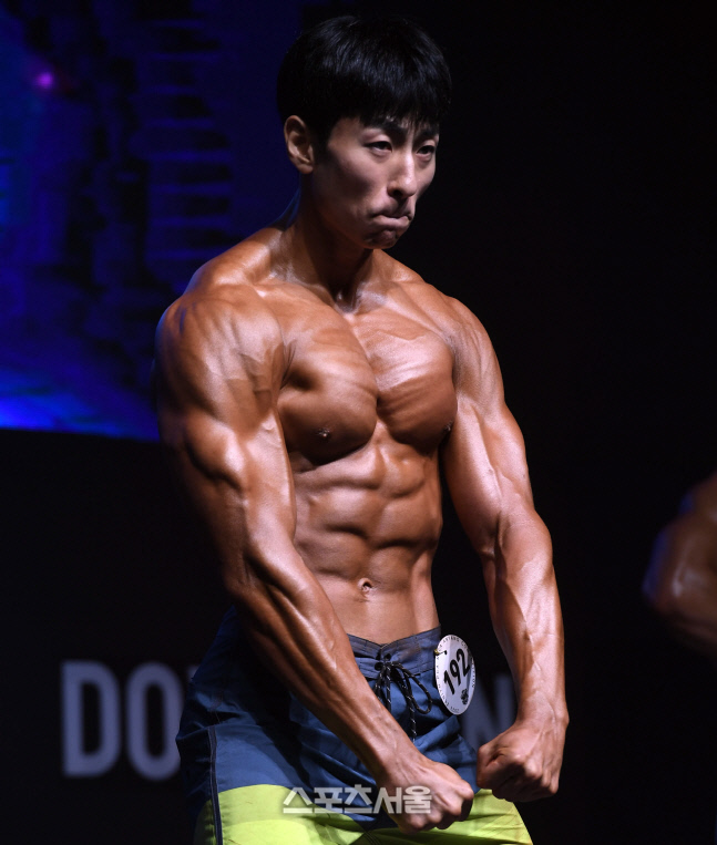 [포토]피지크 김상진, 터미네이터가 재림했어! (제니스 NPCA)