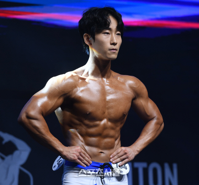 [포토]송준우, 피지크 부문에서 열일 중! (제니스 NPCA)