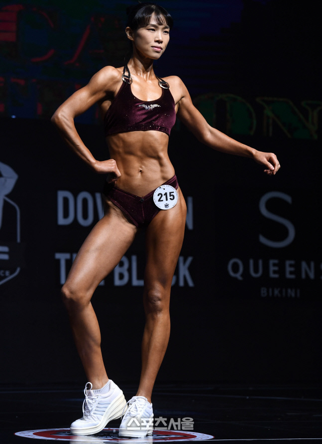 [포토]김선미, 온몸이 실근육으로 만들어졌네~~ (제니스 NPCA)