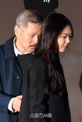 영화 2편 상영 '7년차 연인' 홍상수-김민희 커플, 부산 뜰까[SS스타]