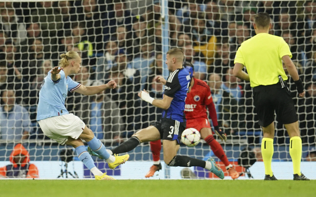 엘링 홀란 선제골