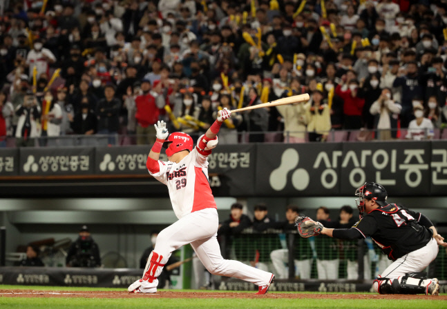 은퇴하는 나지완의 마지막 타석