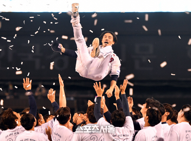 '아이구 내 허리^^ 오재원[포토]