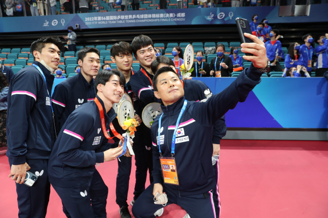 한국 남자탁구팀