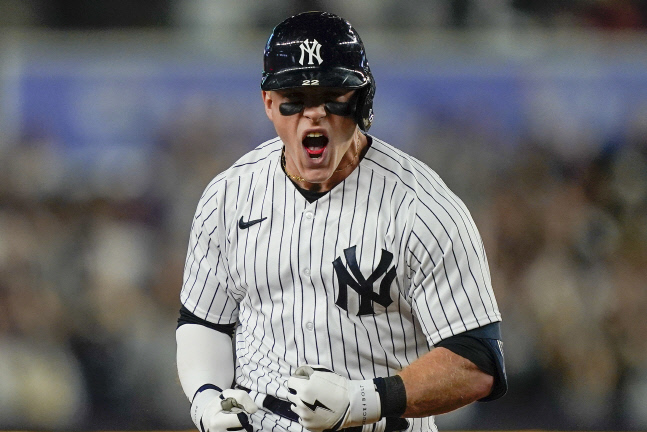 APTOPIX ALDS Guardians Yankees Baseball