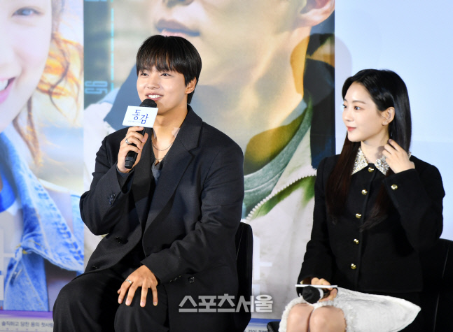여진구와 조이현, 영화 '동감' 제작보고회[포토]