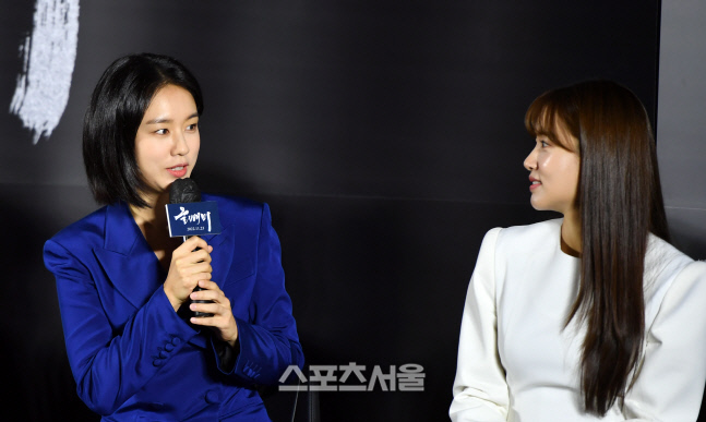 조윤서와 안은진, 영화 '올빼미' 제작보고회 [포토]