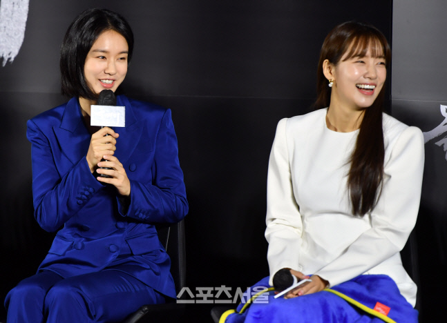 조윤서와 안은진, 영화 '올빼미' 제작보고회 [포토]