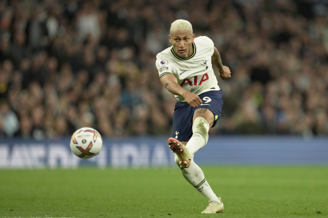 콘테 감독 "히샬리송 부상 심각하지 않다...월드컵 출전 가능"