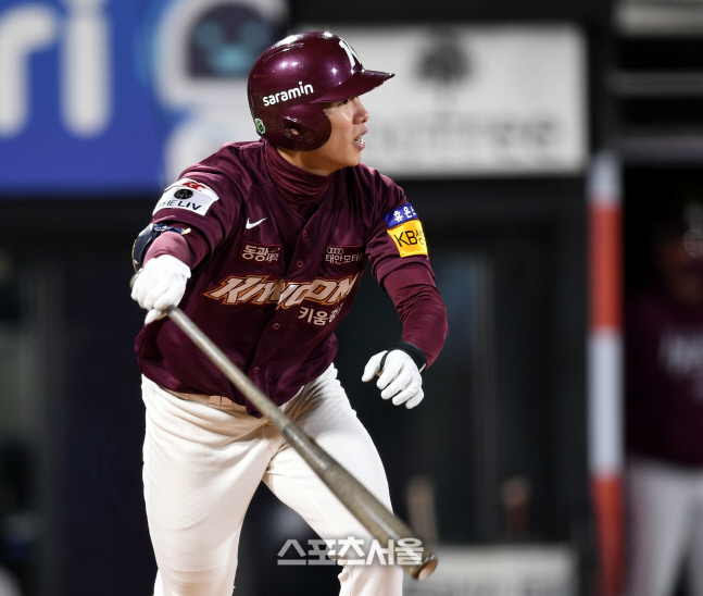 [포토] 김혜성 '1점 추가요'