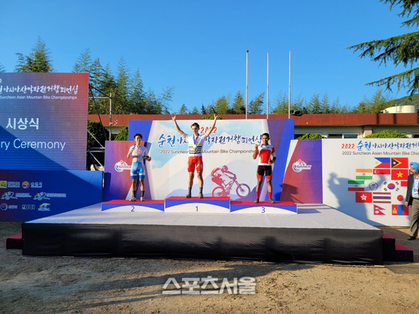 강진군청 김민오,'아시아 산악자전거 챔피언쉽' 은메달 획득