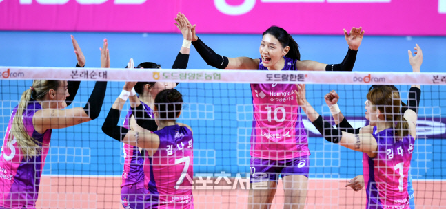 [포토] 김연경 \'좋았어\'