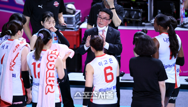 [포토] 작전지시하는 김형실 감독