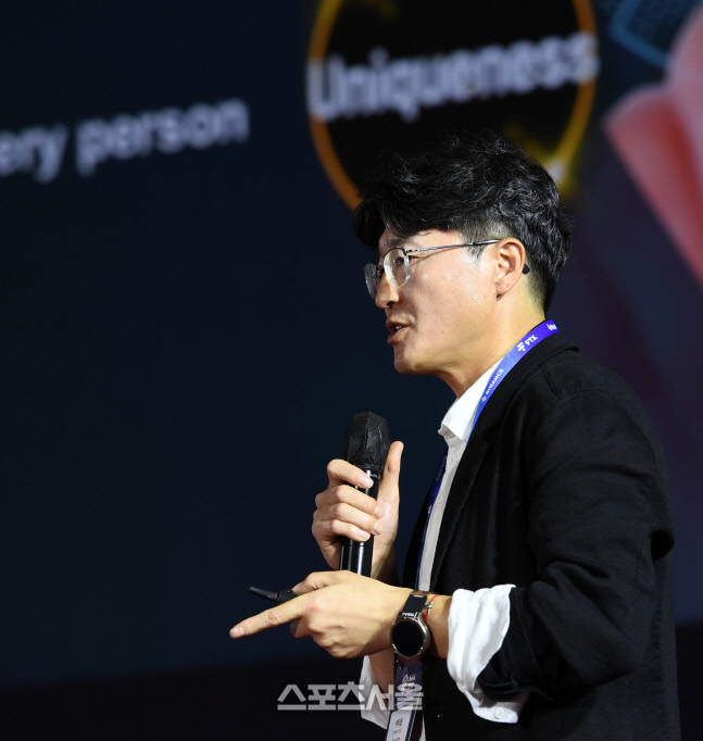 최강 보안솔루션 업체 이터널 CEO 조우열, 'BWB 2022'에서 내뿜는 카리스마! [포토]