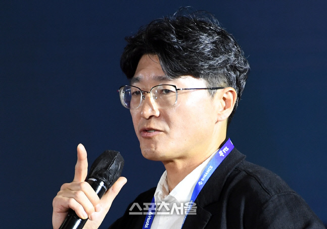 예리한 조우열 이터널 CEO, 'BWB 2022'의 주제는 웹 3.0 ! [포토]