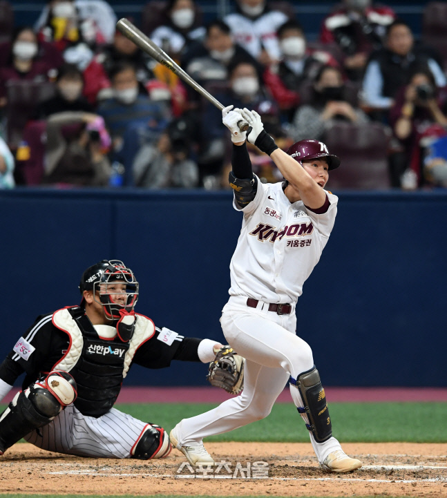 [포토]키움 김혜성, 추격 시작!
