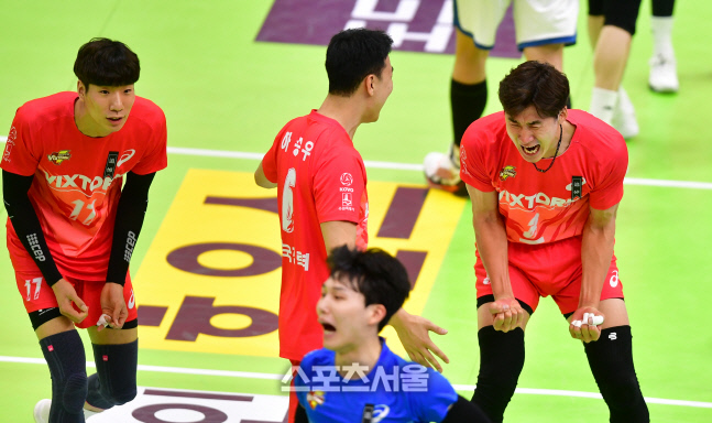 세상을 다 가진듯, 박철우[포토]