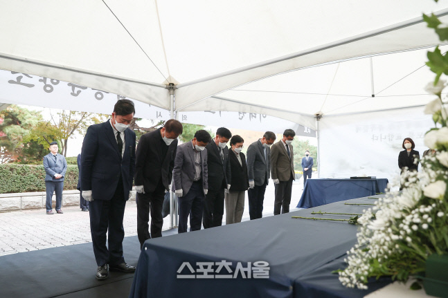 의왕시, 시청 본관 앞 이태원 사고 합동분향소 운영 중