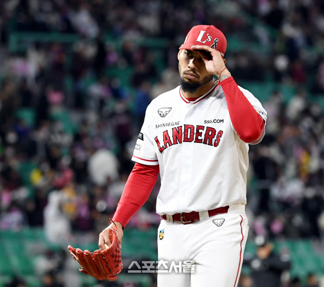 SSG 폰트, 속구 하나면 충분했다 "팀이 만든 승리, 이재원 완벽했다"[KS2 집중분석]