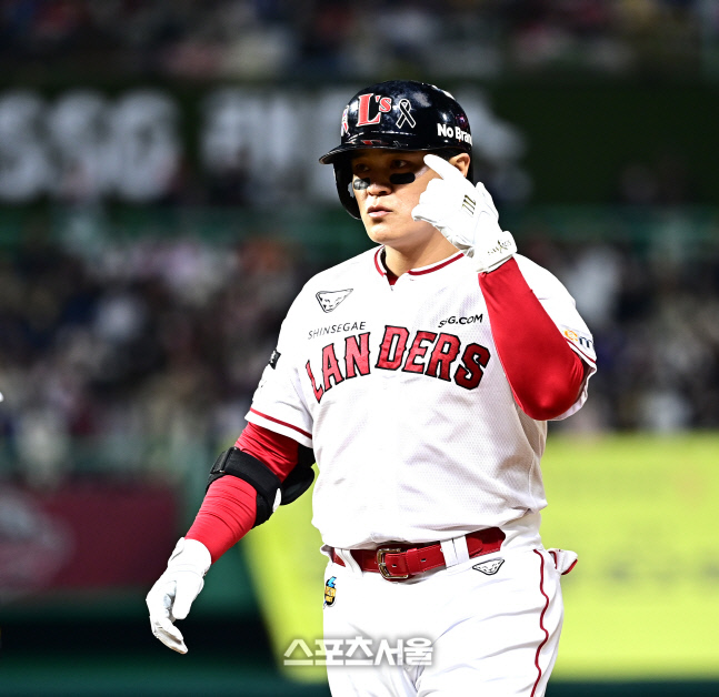 만족 모르는 추신수 KS 4할타에도 "내 타구 안나와 불만"[KS 인터뷰]