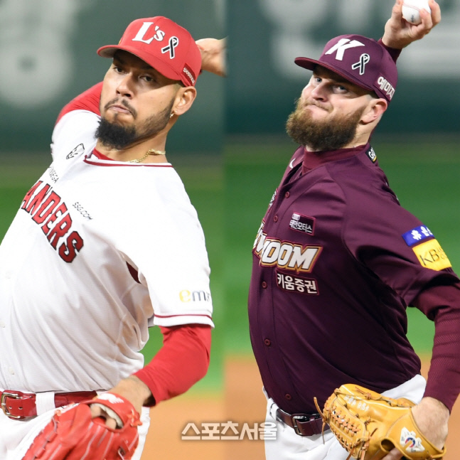 '명운' 건 한국시리즈 6차전 폰트-애플러 '외인 대결'[KS6]