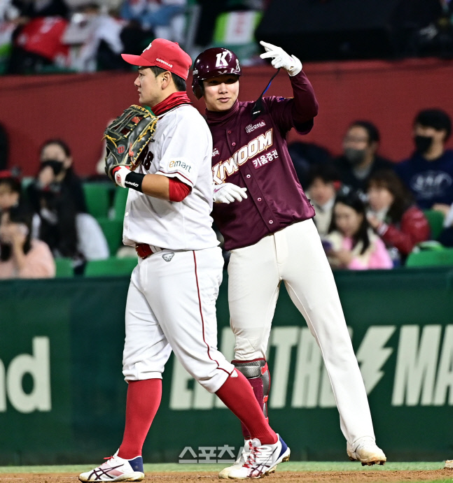 [포토] 김혜성 '안타쳤어'