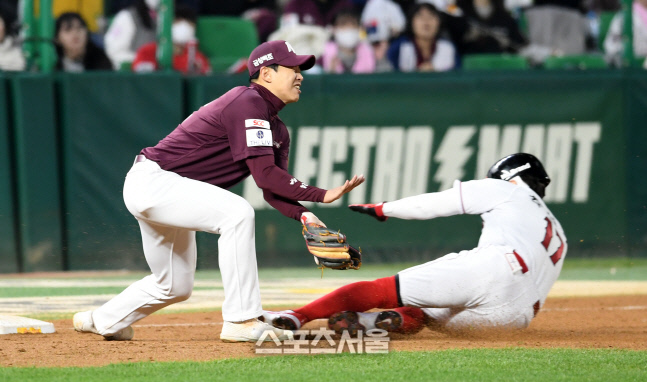 [포토]추신수의 과감한 주루 플레이