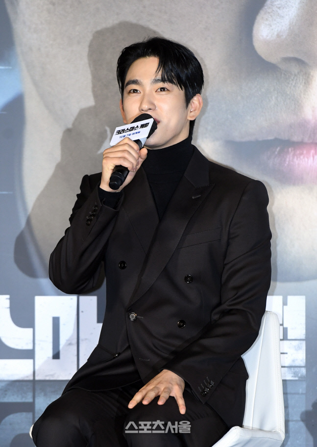 [포토]'크리스마스 캐럴' 박진영, 배우로 인사드립니다!