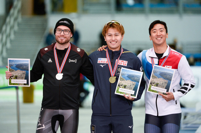 김준호, 스피드스케이팅 男 500m 값진 銅 [2022~23 월드컵 1차]