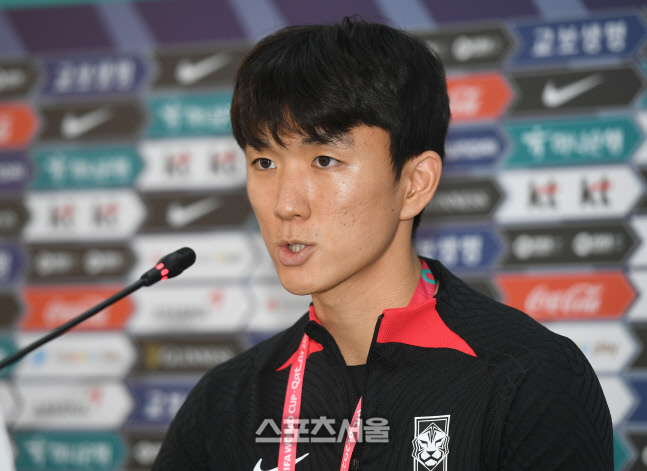 [포토] 황인범 \'즐기고 돌아가겠다\'