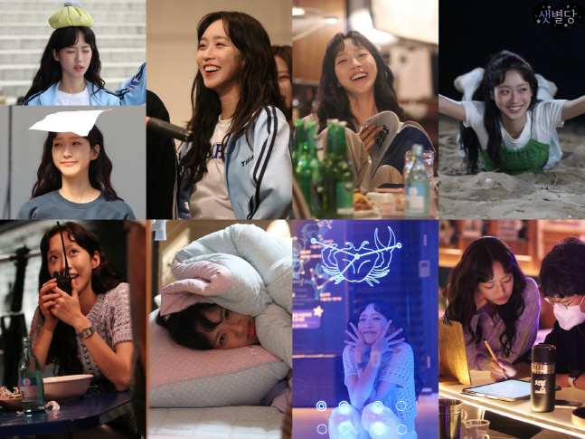 '치얼업' 한지현, 현실 도해이였네…러블리 비하인드컷 공개