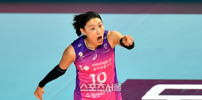 '계속 이대로 가는거야!' 김연경[포토]