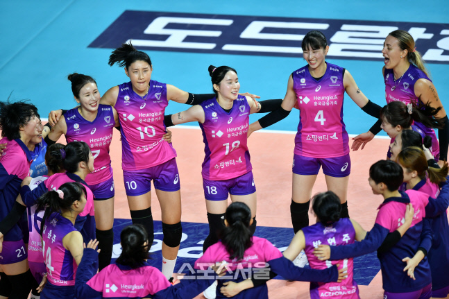 '캬! 배구할 맛 나는구나!!' 김연경[포토]