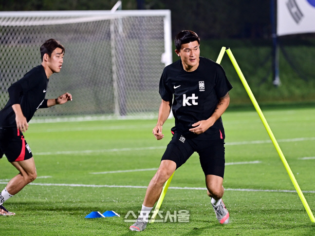 [포토] 김민재 \'유연하게 통과\'