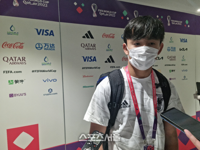 미나미노·구보가 '절친' 희찬·강인에게 "한국도 승리를, 행운을 빌게"[도하 SS현장]