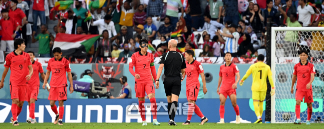 [포토] 한국팀, 아쉬운 실점