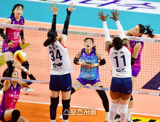 '이건 득점이야!' 김연경[포토]