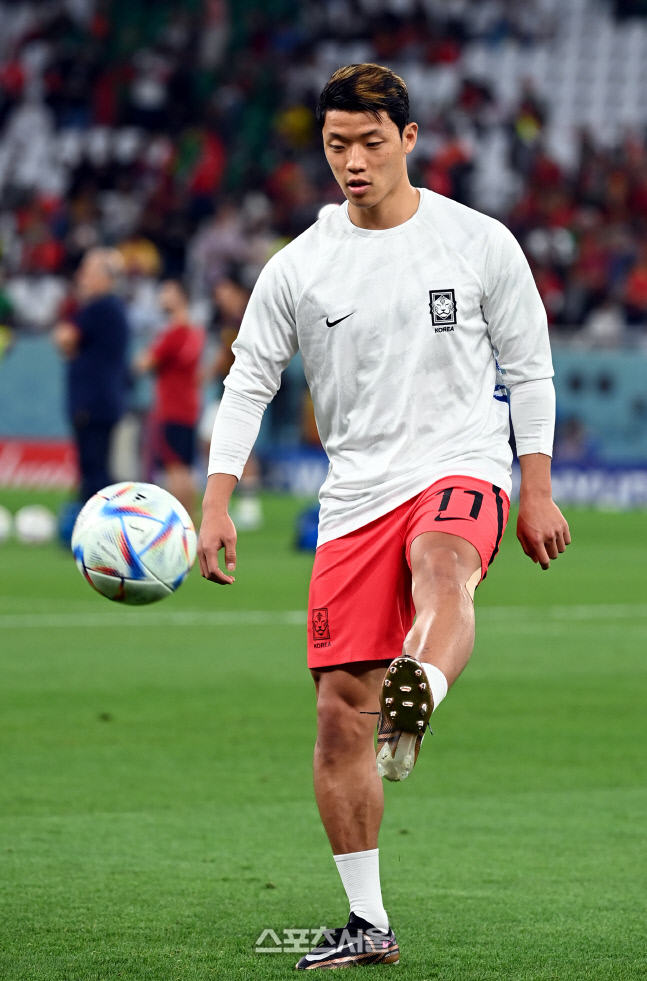[포토] 황희찬 \'포르투갈전은 나올까?\'
