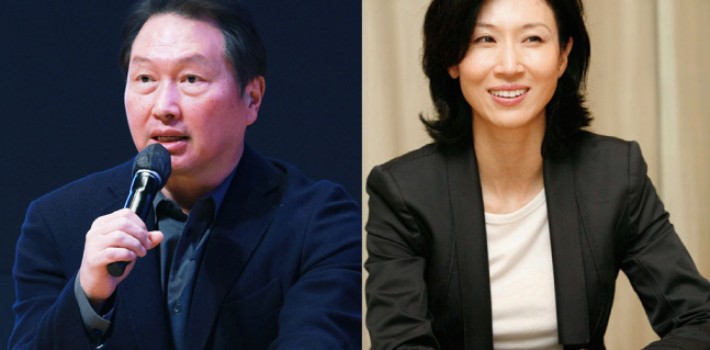 국내 최고액 이혼, 법원 "최태원, 노소영에 665억원 재산분할" 판결