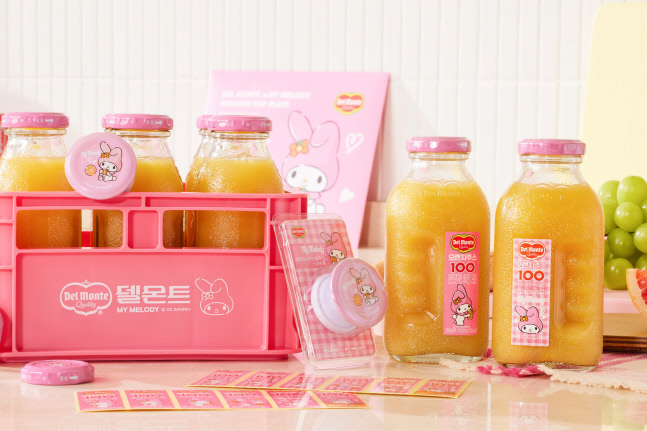 롯데칠성x산리오캐릭터즈 굿즈(마이멜로디)