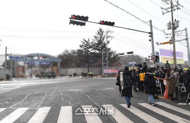 [포토]BTS 진의 입대를 앞둔 모 신병교육대