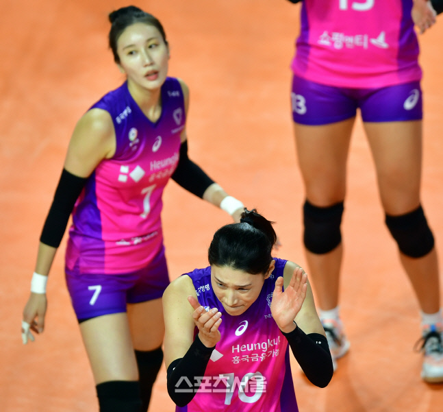 '4세트는 우리가 먹었다!' 김연경[포토]