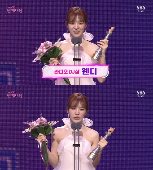 레드벨벳 웬디, 라디오 DJ상 수상…"일상에 많은 변화 찾아와"[SBS 연예대상]