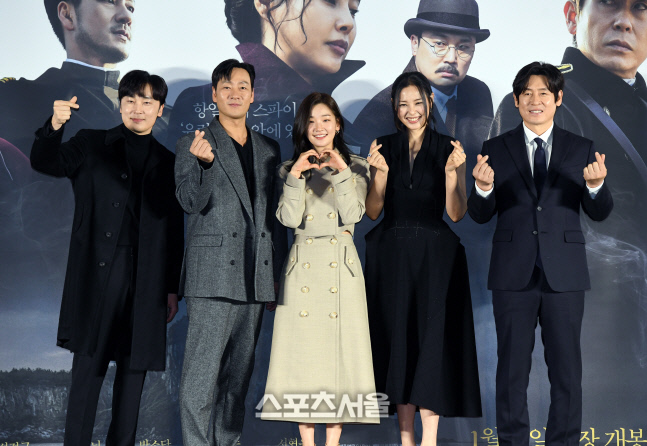 [포토]영화 '유령'의 주연 배우들